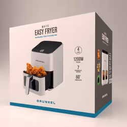 Grunkel WHITEEASYFRYER Friteuse à air chaud 4L 1200W Blanc - Vue supplémentaire 6