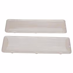 Lot de 2 cache lumière d'origine pour hotte BOSCH, SIEMENS, NEFF, GAGGENAU, VIVA 00264984, 00272497 Appareils compatibles : [ ...