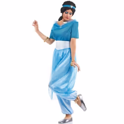 Déguisement Princesse Jasmin - Disney - Adulte - Bleu - Intérieur