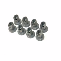 8 Roulettes panier supérieur pour lave-vaisselle ELECTROLUX, FAURE, ARTHUR MARTIN ELECTROLUX, ZANUSSI, LEONARD, AEG, ARTHUR M ...