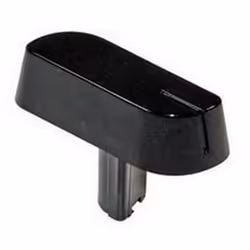 Manette noire pour four, cuisinière DE DIETRICH 76X4659 Appareils compatibles : FOUR, CUISINIÈRE DE DIETRICH: FB4422U1, FB444 ...