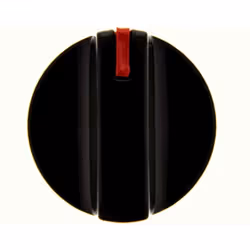 Manette Robinet Gaz Dessus Balay Noir Diametro Axe 6 Mm E-3130. Experts en pièces détachées pour appareils électroménagers