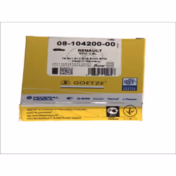 Jeu de segments de piston GOETZE 08-104200-00