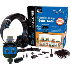 EDM - Kit d'irrigation goutte à goutte avec programmateur blue bird.