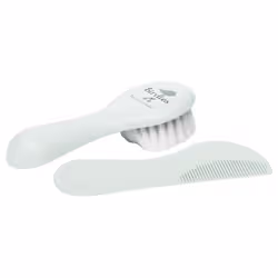 Suavinex Birdies Set Brosse - Peigne 0 Mois et + - Couleur : Vert