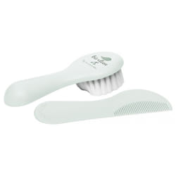 Suavinex Birdies Set Brosse - Peigne 0 Mois et + - Couleur : Vert