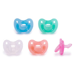 Suavinex Tétine Complètement Silicone, 0 - 6 m