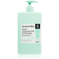 Suavinex Foam Cleansing Gel &amp; Shampoo Baby Cologne 750 ml