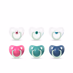 Suavinex Night Sucette Silicone Anatomique 0-6M 2 Unités
