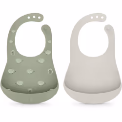 Les vêtements des enfants sortent rarement indemnes d’un bon repas. Le bavoir pour enfants Suavinex Colour Essence Soft & Fle ...