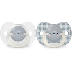 Suavinex Night &amp; Day Physiological 0-6 m Blue Bear 2 pcs