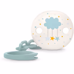 Un superbe accessoire pour les bébés qui utilisent une tétine, et un assistant de taille pour les parents qui en ont assez de ...