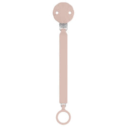 Suavinex Attache Sucette Silicone 0 Mois et + - Modèle : Rose Mauve