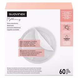 Suavinex Coussinets d'Allaitement 60 Unités
