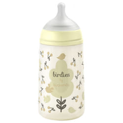 Suavinex Birdies Biberon Tétine Symétrique Débit Moyen 270 ml 3 Mois et +