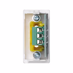 Simon K101B/9 Plaque de commutation et obturateur Blanc - Vue supplémentaire 2