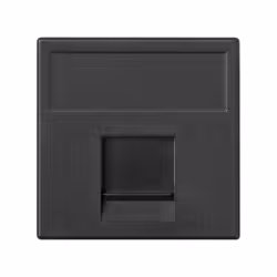 Simon K76/14, Graphite, RJ-45, CE, 93 mm, 140 mm, 70 mm
