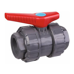 Vanne pvc pression noire - f 1'1/2 Girpi