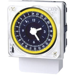 Orbis - Interrupteur horaire pour rail Zeitschalttechnik alpha qrd OB270123 230 v/ac 1 inverseur (rt) 16 a 250 v/ac 1 pc(