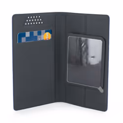 Muvit MUCUN0284 coque de protection pour téléphones portables 14,5 cm (5.7") Folio porte carte Noir