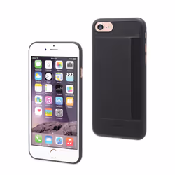 Muvit MUCRC0004, Housse, Apple, iPhone 7, 11,9 cm (4.7"), Noir