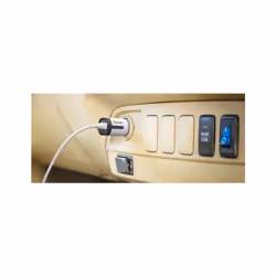 Muvit MUDCC0157 chargeur d'appareils mobiles Universel Gris, Blanc Allume-cigare Auto