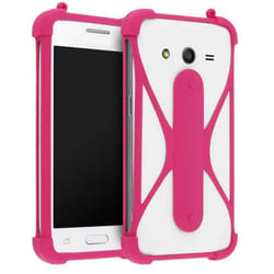 MUVIT LIFE Coque Souple + Tour de cou Rose: Multi Mobiles