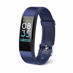 Muvit MIOSMB011, Bracelet connecté, 2,44 cm (0.96"), LCD, Imperméable, IP67, Bleu