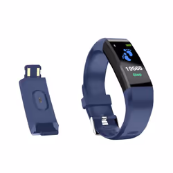 Muvit MIOSMB011 tracker d'activité LCD Bracelet connecté 2,44 cm (0.96") IP67 Bleu