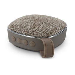 Enceinte Bluetooth - MUVIT - Life MLSSP0012 - Tissu Marron - 400 mAh - Fonction Mains Libres
