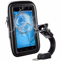 Notre support pour téléphone portable with universal case est la solution parfaite pour vos voyages en moto. Elle s'adapte aa ...