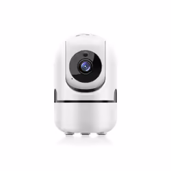 Muvit MIOACAM002, Caméra de sécurité IP, Intérieure, Avec fil &sans fil, Bureau, Blanc, Tourelle