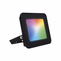 Muvit MIOFLOD001, Piedestal extérieur/Lampadaire intelligent, Bluetooth, Noir, LED, Blanc froid, Multicolore, Blanc chaud, 27 ...