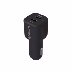 Muvit MCDCC0012 chargeur d'appareils mobiles Universel Noir Allume-cigare Charge rapide Auto