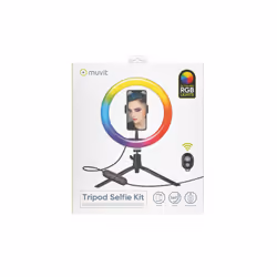 Muvit MUCHL0078 trépied Smartphone/Tablette 2 pieds Noir