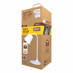 Muvit MIOLAMP003 lampe de table 6 W LED G Blanc