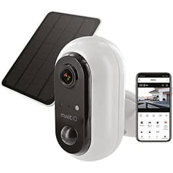 Caméra - MUVIT - iO - WiFi Full HD 1080P - Détecteur de mouvement - Solaire 3W