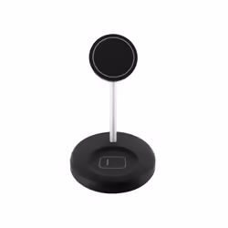 Muvit MCWIR0009 chargeur d'appareils mobiles Smartphone Noir, Blanc Recharge sans fil Intérieure