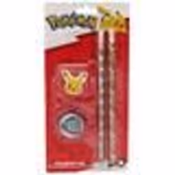 Set Scolaire Papeterie 4 pièces Pokémon Pikachu