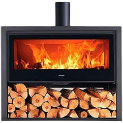 Poêle à bois Allegro Ecodesign - Panadero - 9 kW - Arrière