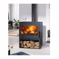 Panadero - Poele a bois Garonne Ecodesign - 7,1 kw - Bûches 50 cm