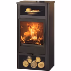 PANADERO Altea Poêle à bois 59 kW - Bûches jusquà 40 cm - Rendement 77 % - Pour volume de 150 m3 -EcoDesign 2022
