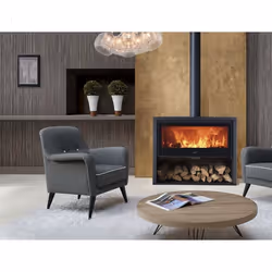 Poele a Bois - PANADERO - Chopin 3V Ecodesign - 8,2 kw - Bûches 80 cm
