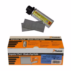 Pack 2000 Pointes F18 + Gaz SPIT - L.38 mm - 395195 - Pack de pointes + cartouche de gaz Pointes en bande papier de 16 à 50 m ...