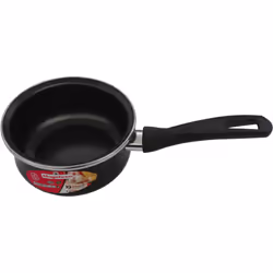 Louche 16 cm. Noir - Casserole en acier émaillé vitrifié finition noire de la marque Magefesa. -La poignée en bakélite permet ...