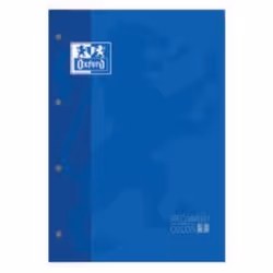 Oxford 400123672, 210 x 297 mm (A4), Papier quadrillé, Blanc, 400 feuilles, EU Ecolabel