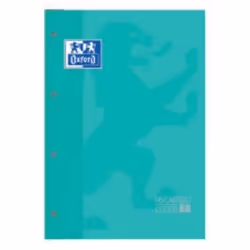 Oxford 400123680, 210 x 297 mm (A4), Papier quadrillé, Blanc, 400 feuilles, EU Ecolabel