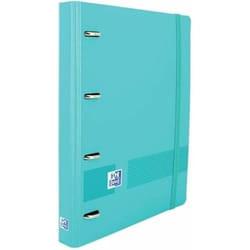 Classeur à anneaux - OXFORD - Live & Go - A4+ - Multicolore - Bleu