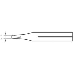 Pointe à souder T20D 3x1,5mm pour 30ST740ST/SL2020/ de JBC