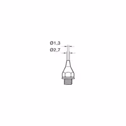 Pointe à dessouder 32HT 2,7mm Pour DST JBC 0321400Pointe à dessouder 32HT 2,7mm Pour DST JBC 0321400 . With warranty of 3 yea ...